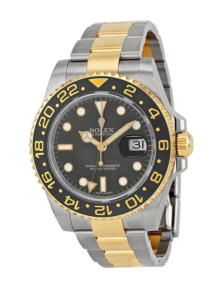 rolex gmt steel and gold