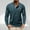 Navy, variant on Mens Long Sleeve Henley Shirts Solid Color T-Shirts Casual Tops for Men Button Shirt Army Green S