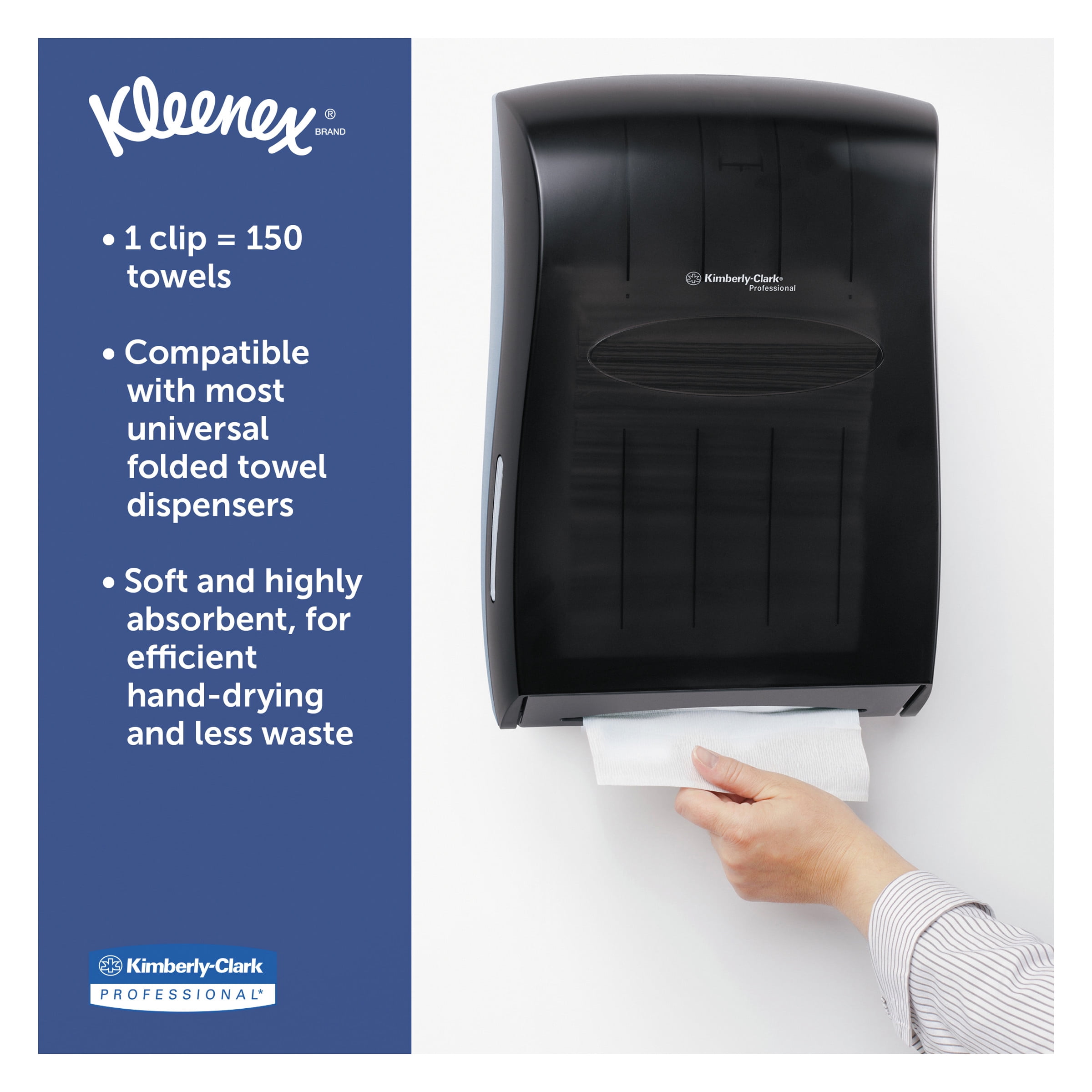 Kleenex C Fold Paper Towels White Absorbent 16 Packs per Case 01500 Kleenex C Fold Paper Towels White Absorbent 16 Packs per Case 01500