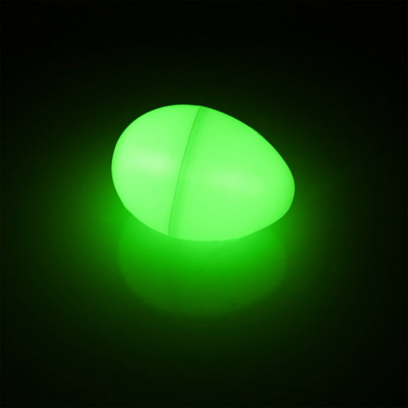 Glow in The Dark Easter Eggs Empty Plastic Light Up Easter Eggs with Glow Sticks Party Favors Basket Stuffers Easter Decorations Supplies Glowing Spectacle Unique Multiple Colors