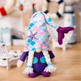 thumbnail image 4 of Spring Summer Gnomes Plush Decorations 2 Pack Handmade Beach Style Couple Stuffed Gnome Farmhouse Ru, 4 of 5