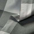 thumbnail image 2 of Ntbay 3-Pieces Microfiber Ultra Soft Grid Print Duvet Cover Set with Zipper Closure and Corner Ties, Black and White, King, 2 of 5