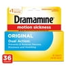 Dramamine Original, Motion Sickness Relief, Sensitive Stomach, 36 Count