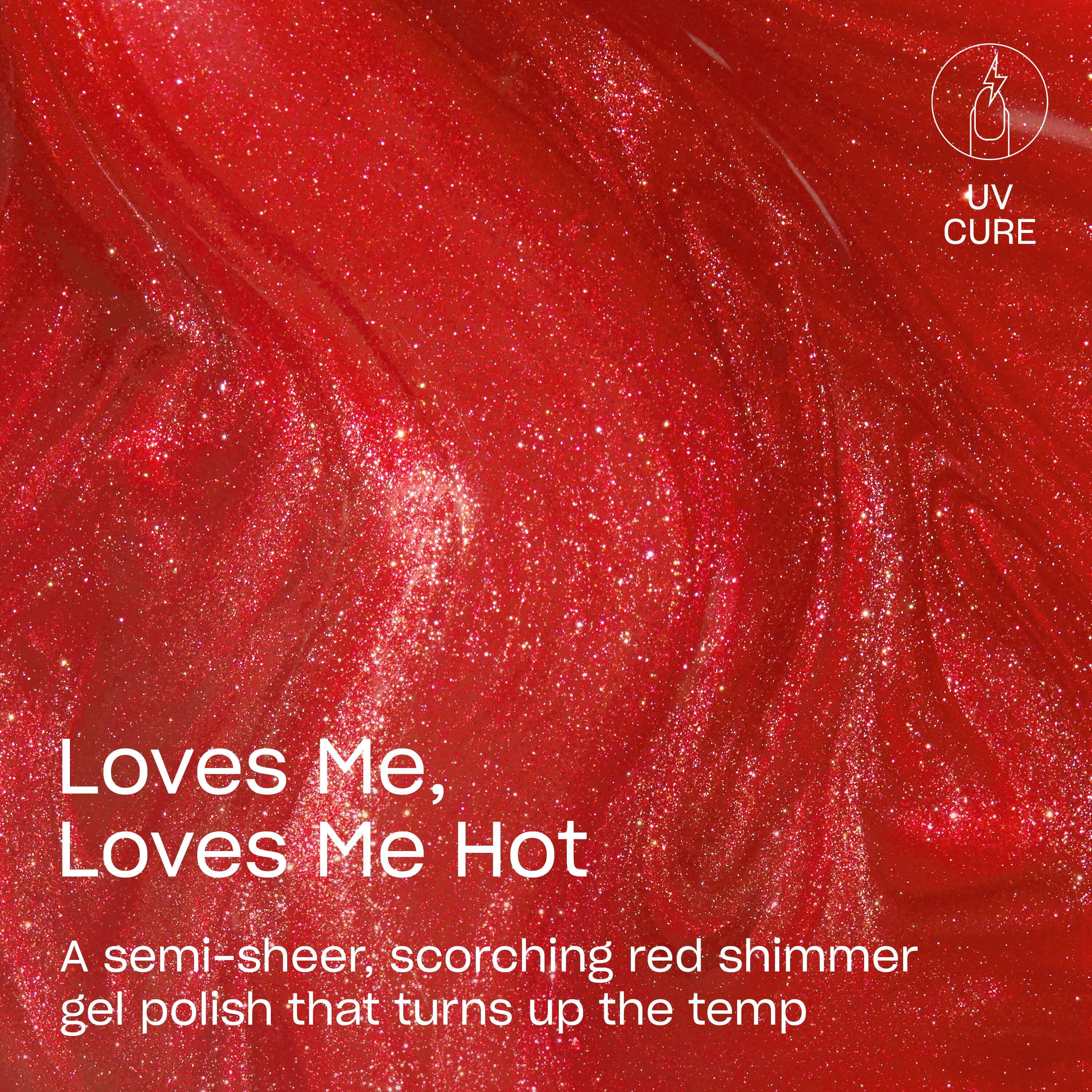 OPI GELement Collection, Loves Me, Loves Me Hot, 9 mL, 0.3 Fl. Oz.