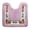 Purple, variant on Dtchengua Soft Floral Non-Slip Toilet Contour Rug, Contour Bath Rug, Soft Shaggy U-Shaped Toilet Floor Mat for Bathroom 20×20 Inch,Purple