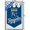 thumbnail image 5 of MLB Kansas City Royals - Logo 15 Wall Poster, 22.375" x 34", 5 of 5