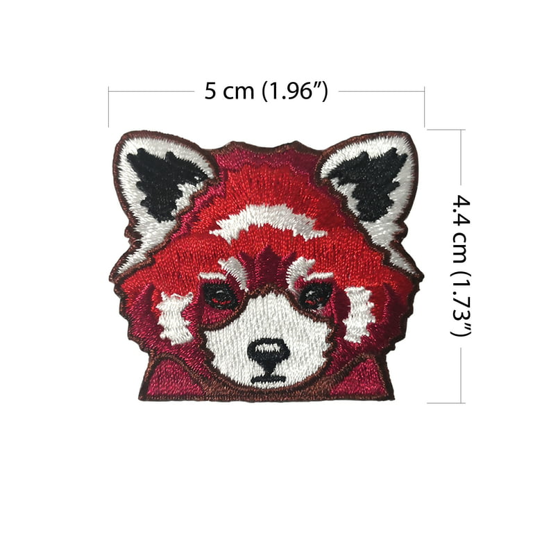 Panda patch, cute patches, self adhesive patch, animal patch, diy  embroidery patch, patch for clothing, patch for hats, patch for jacket