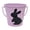 Purple, variant on Purple Easter Tin Bunny Candy Bucket Kids Gift Handheld Pail Metal Storage Container For Treats Toys And Party Favors 1Pc 0.21 Lb