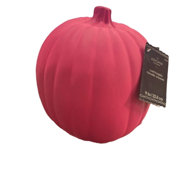 Ashland Fall Craft Pink Pumpkin 9in