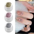thumbnail image 1 of Esmalte de uñas en gel UV XCF 3 colores metalizado dorado plateado rosa, 1 of 4