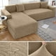 Waterproof Sofa Covers 1/2/3/4 Seats Jacquard Solid Couch Cover L Shaped Sofa Cover Protector Bench Covers - image 1 of 7