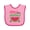Pink and Fuchsia, variant on Inktastic First Birthday Watermelon Boys or Girls Baby Bib