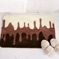 thumbnail image 2 of Household entrance door bedroom carpet floor mat bathroom thickened bathroom non-slip mat absorbent foot mat-Brown, 2 of 5