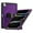Purple, variant on ELEHOLD Case for Apple iPad Pro 13 2024,Soft TPU Rugged Durable Case with 360° Rotating Hand Strap & Foldable Hidden Stand & Pencil Holder,Black