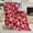 Heart Checkerboard, Red, variant on Joyfy Throw Blanket for Couch,Bed,Sofa,