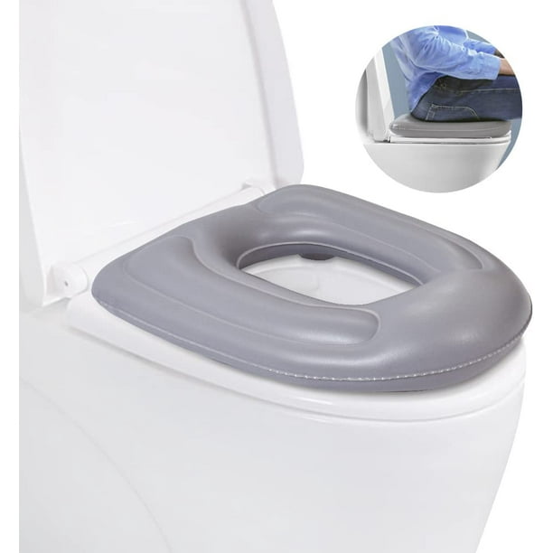 Toilet Seat Cover Practical Knitting Fabric Case Convenient