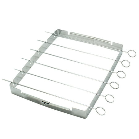 

Z900 Grill Guard Set Skewers Barbecue Steel For Grilling Metal BBQ Stainless Shish Kebab Kitchen，Dining & Bar Tweeter Grill