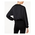 thumbnail image 2 of BAR III $90 Womens New 1340 Black Zip Up Casual Jacket L B+B, 2 of 4