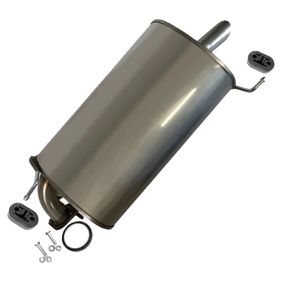 Northeastern Exhaust | Stainless Steel Rear Muffler Fits 1998–2002 Honda Accord 2.3L Sedan – Direct Fit