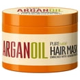 thumbnail image 1 of Moroccan Argan Oil Intense Hair Mask - Hydrating Technology for Damaged, Extremely Dry Split Ends - Deep Conditioner Repair Treatment for Curly, Straight, Frizzy, Black and Color T, 1 of 1