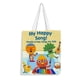thumbnail image 1 of Noodle & Pals Bolso de tela con estampado de lienzo para mujer, bolsa de compras reutilizable y estética, con cremallera interior, regalo para mujer,40*40cm., 1 of 6