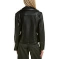 thumbnail image 2 of Elie Tahari womens  The Malinda Moto Jacket, XL, Black, 2 of 4