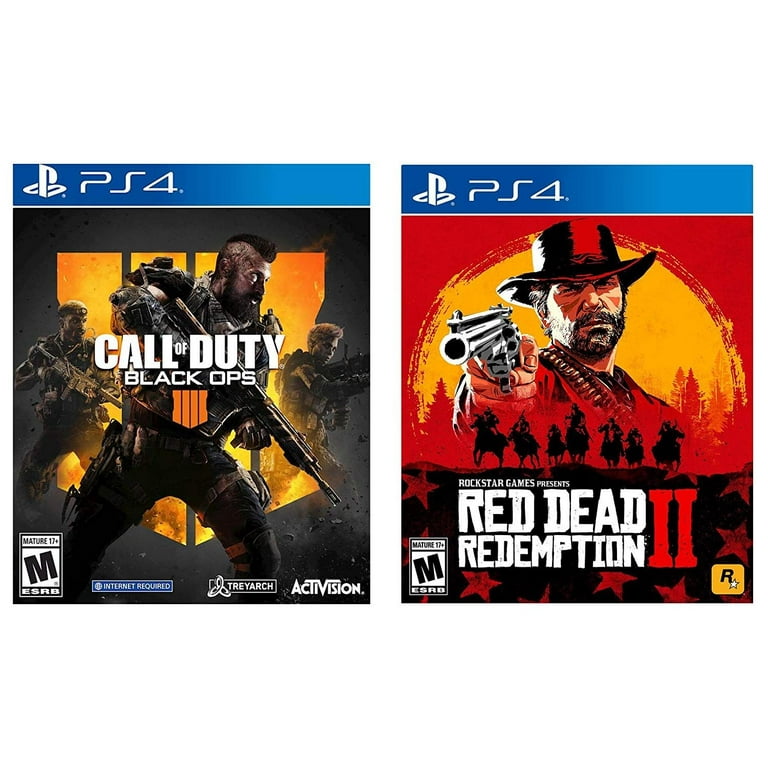 Playstation 4 Call of Duty Black Ops 4 PS4 Slim RDR2 Bundle: Call