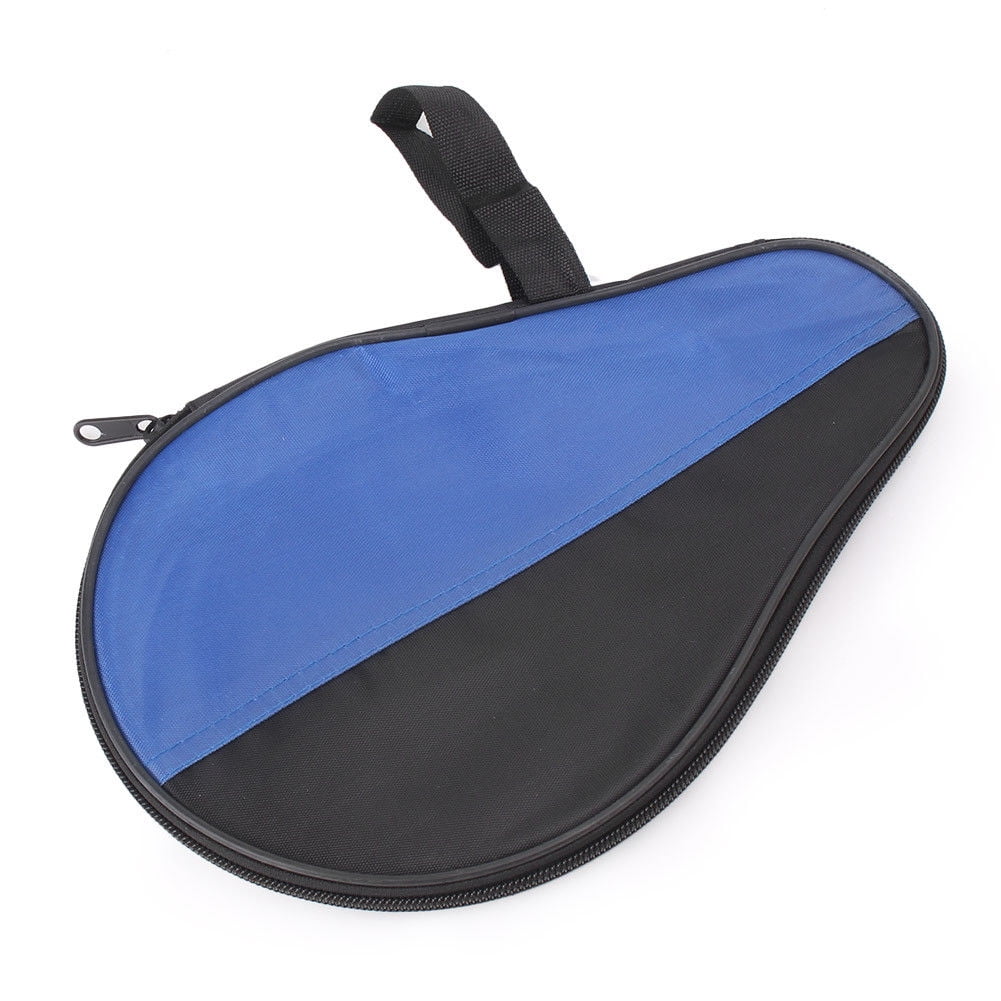 Ping Pong Paddle Case Padded Professional Table Tennis Racket Cover Storage Case for 2 Ping Pong Paddle Bat 3 Balls Side Accessory Empty case only