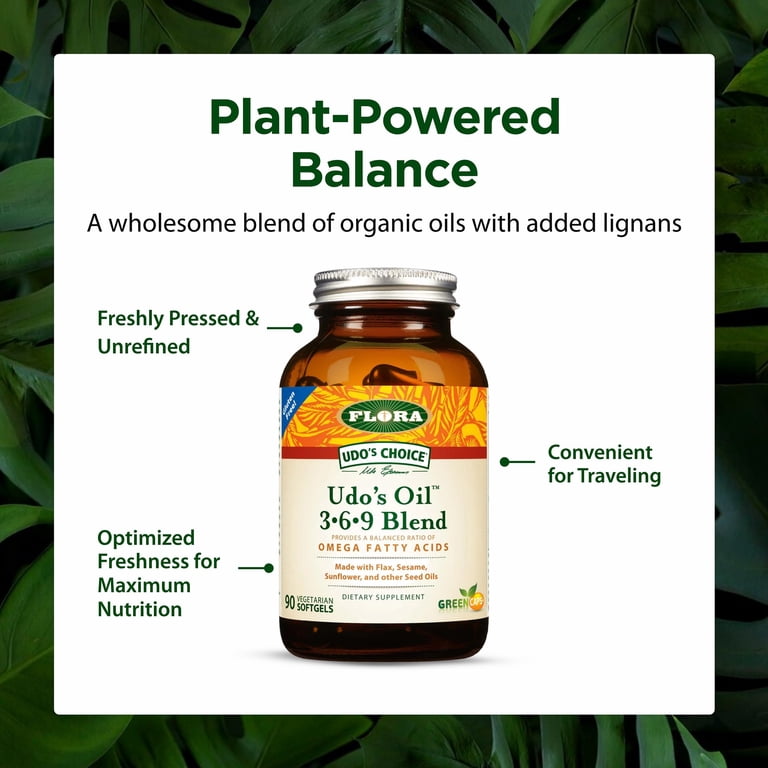 Flora - Udo's Choice Udo's Oil 3-6-9 Blend Omega Fatty Acid