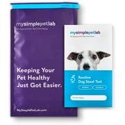 MySimplePetLab Fast and Accurate Routine Dog Stool Test Kit