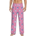 thumbnail image 2 of Kdxio French Bulldog Print Men's Sleep Pajama Pant Lounge Pants with Pockets, 2 of 8