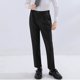 thumbnail image 2 of Odeerbi Pantalones de Traje de Niños Pantalones de Vestido de Cintura Alta Pantalones de Uniforme Escolar de Piernas Rectas Con Bolsillos, 2 of 9
