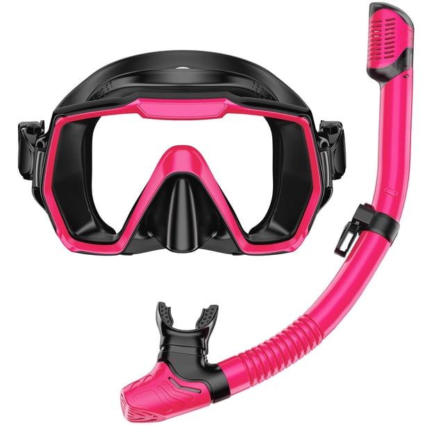 Set de Snorkel Honlanor para Adultos con Máscara Antivaho y Antifugas