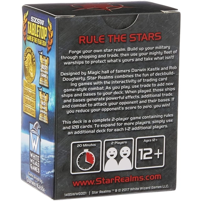 Star Realms: Juego de construcción de mazos White Wizard Games White Wizard Games