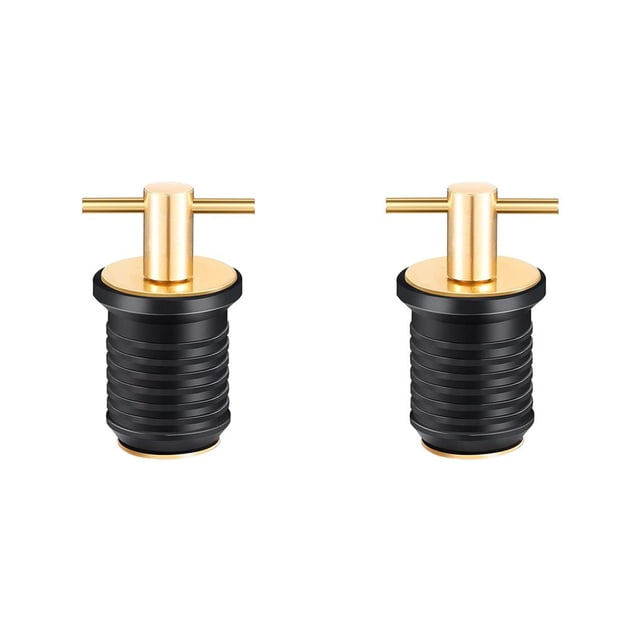 Speravity Marine Boat Plug Screw for Boating Sports Water Kayaking Latón 19 mm 2piezas