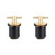thumbnail image 2 of Sidaley Marine Boat Plug Screw for Boating Water Sports Kayaking Latón 19 mm 2piezas, 2 of 6