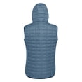 thumbnail image 2 of 2786 Womens Honeycomb Zip Up Hooded Vest, 2 of 3
