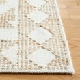 thumbnail image 3 of SAFAVIEH Natural Fiber Wesley Solid Runner Rug, Ivory/Natural, 2'3" x 8', 3 of 9