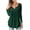 A14-Dark Green, variant on a.Jesdani Womens Plus Size Long Sleeve Tunic Tops Casual Floral Henley Shirts m-4x