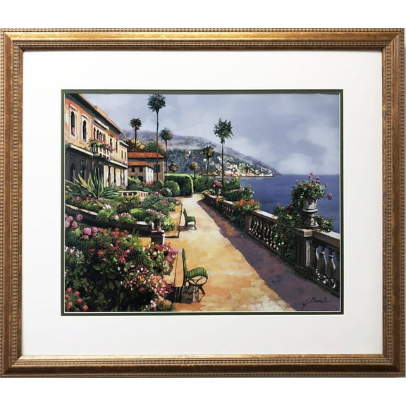 Guido Borelli "Bella Amalfi" Custom Framed Hand Signed Art Generic