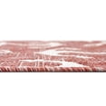 thumbnail image 6 of Unique Loom Outdoor Coastal Collection Area Rug - Ahoy (5' 3" Octagon Rust Red/Ivory), 6 of 6