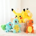 thumbnail image 2 of Muñeco de peluche original de Pokémon, Charmander, Gengar, Pikachu, Bulbasaur, lindo animal de dibujos animados, juguete de regalo para niños, 2 of 6