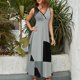 thumbnail image 2 of Abstract Geometrical Vestido Sin Mangas , Vestidos De Lujo Para Ocasiones Oficiales, 2 of 5