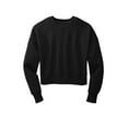 thumbnail image 3 of District DT1105 Women's Perfect Weight Fleece Cropped Crew, Jet Black, 4XL, Womens Sweatshirts & Hoodies, 3 of 4