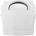 thumbnail image 1 of Storage Box-3 Layers 18 Slots Plastic Case Earrings Jewelry Storage Box Organizer, 1 of 7