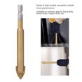thumbnail image 3 of Glass Drill, 6PC Electrical Tools Triangular  For Bench Drills For Ordinary Electric Hand Drills For Impact Drills, 3 of 8