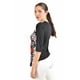 thumbnail image 3 of Blusa con estampado floral Roman Fashion /Juvenil, 104 (Naranja) naranja CH, 3 of 4