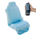 thumbnail image 1 of Funda de toalla para asiento de coche con capucha, microfibra de primera calidad, 1 of 7