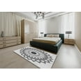 thumbnail image 5 of Ahgly Company Machine Washable Indoor Rectangle Transitional Gray Area Rugs, 7' x 10', 5 of 7