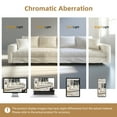 thumbnail image 4 of 102.4" Modular Sectional Sofa, U Shaped Couch with Soft Pillows and 2 Ottomans, No Assembly Required, Upholstered Sofa Cloud Couch for Living Room, Apartment, Office, Beige, 4 of 9